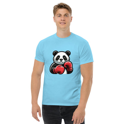 Panda Graphic Printed Round Neck T-shirt