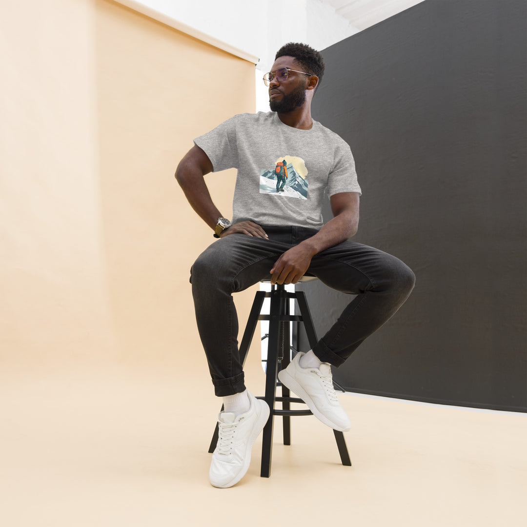 Sport Grey Front  T-shirt - The Blissful Studio