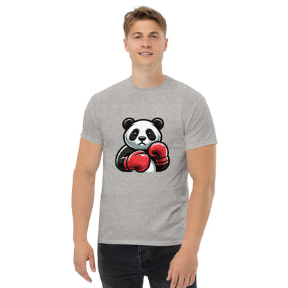 Panda Graphic Printed Round Neck T-shirt