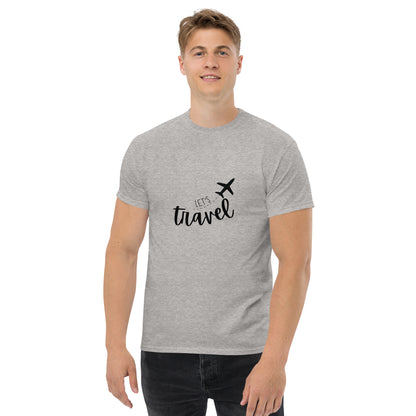 Cool Round Neck Graphic Printed T-shirt for travelling