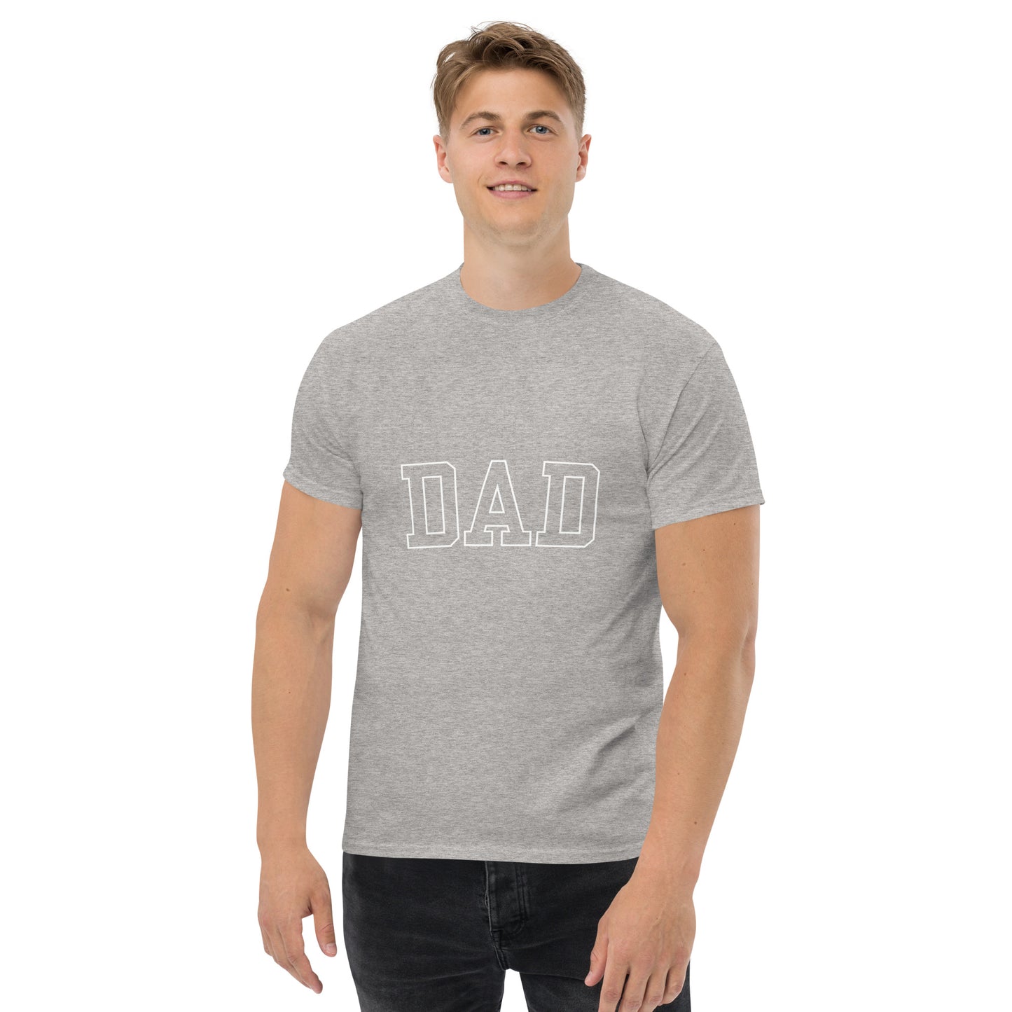 Classic Round Neck T-shirt for Dad