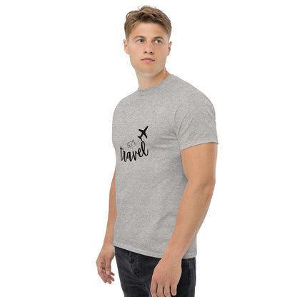 Cool Round Neck Graphic Printed T-shirt for travelling