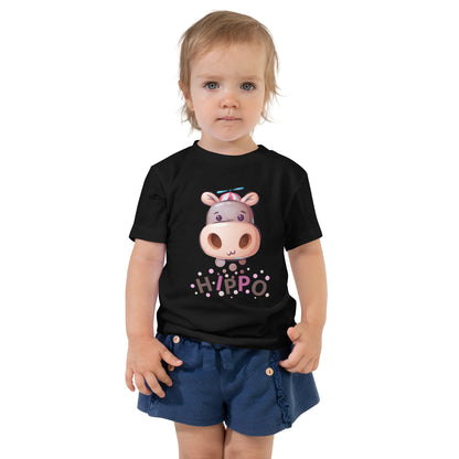 Cute Round Neck Graphic Printed T-shirt for toddlers