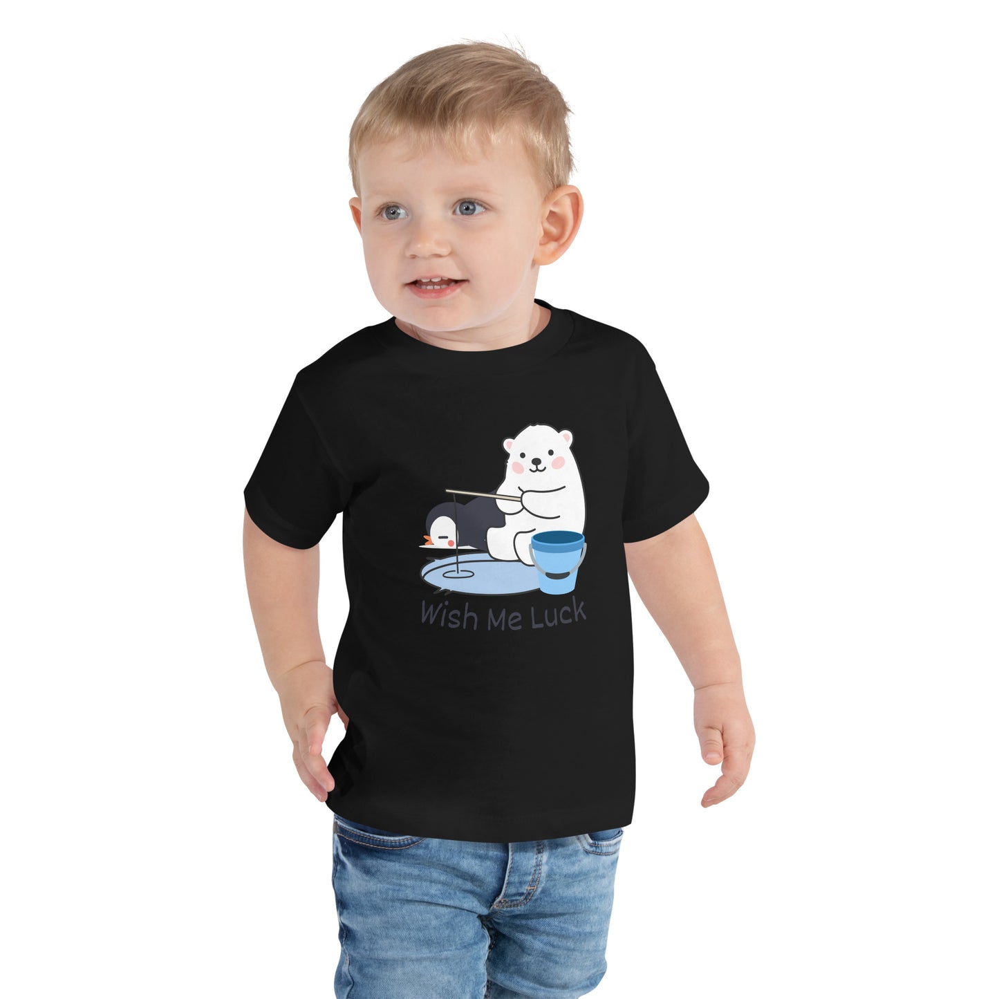 Pretty Round Neck Graphic Printed T-shirt for toddlers