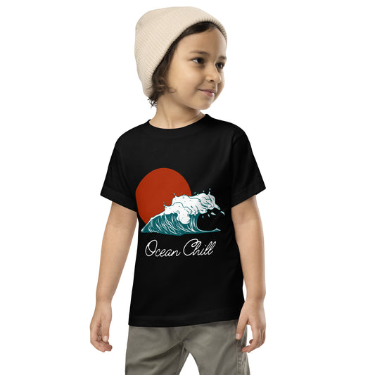 Pretty Round Neck Graphic Printed T-shirt for toddlers