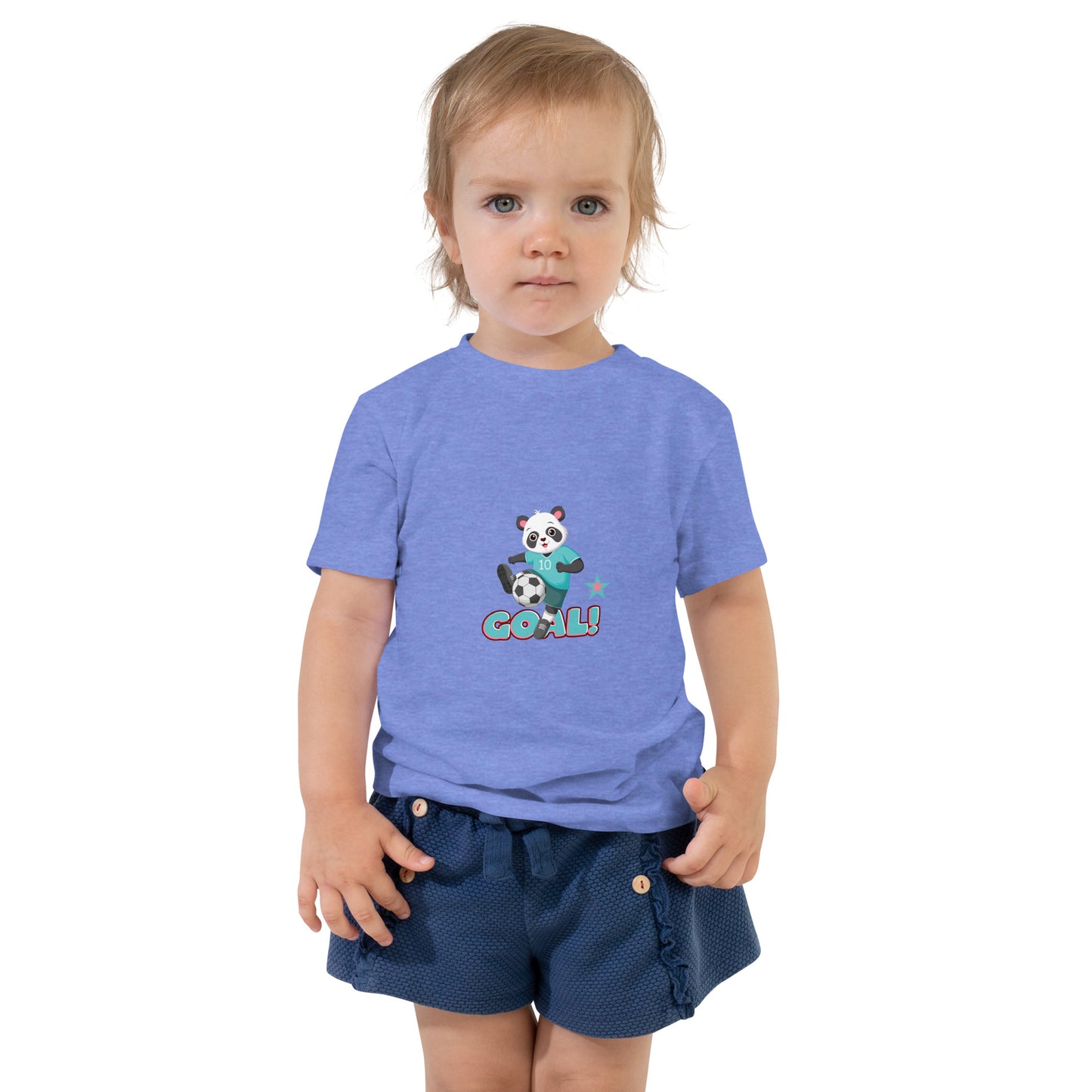 Cute Graphic Printed  Short Sleeve Tee for Toddlers