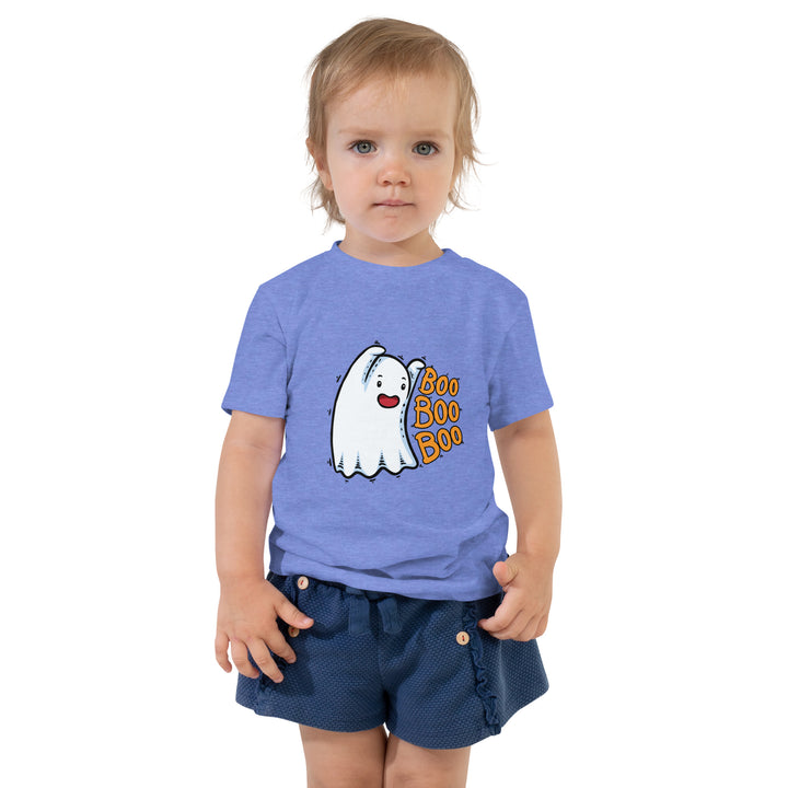 Cute Graphic Printed BOO T-shirt FOR Toddlers