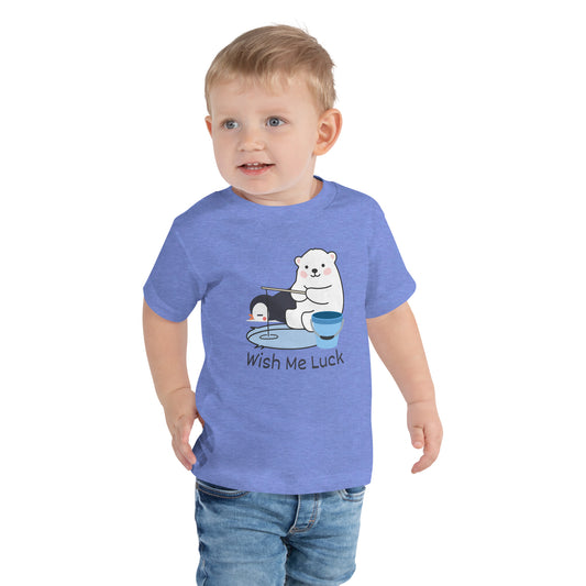 Pretty Round Neck Graphic Printed T-shirt for toddlers