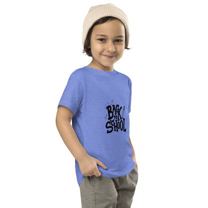 Cute Graphic Printed  Short Sleeve Tee for Toddlers