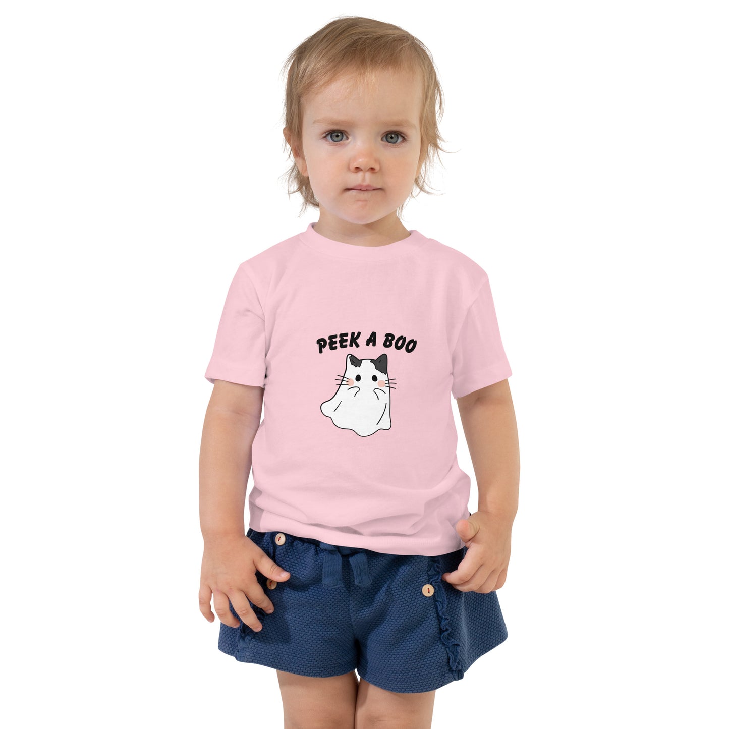 Cute Graphic Printed  Short Sleeve Tee for Toddlers