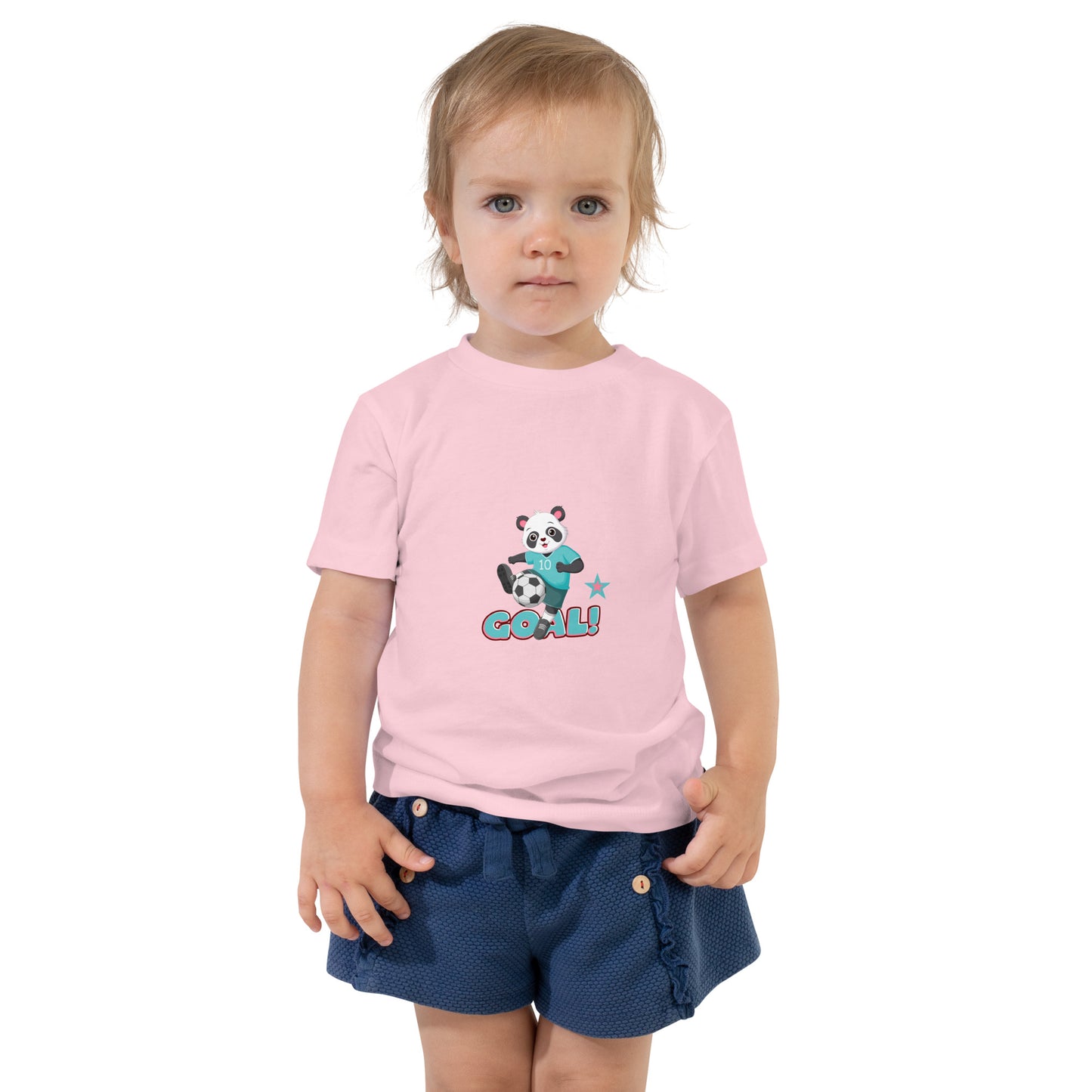 Cute Graphic Printed  Short Sleeve Tee for Toddlers