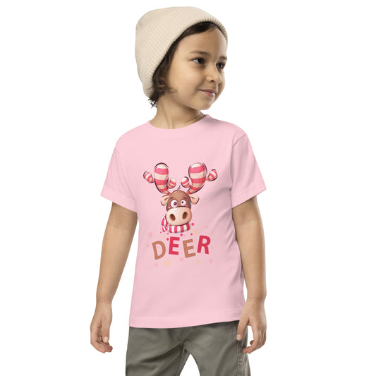 Adorable Round Neck Graphic Printed T-shirt for toddlers