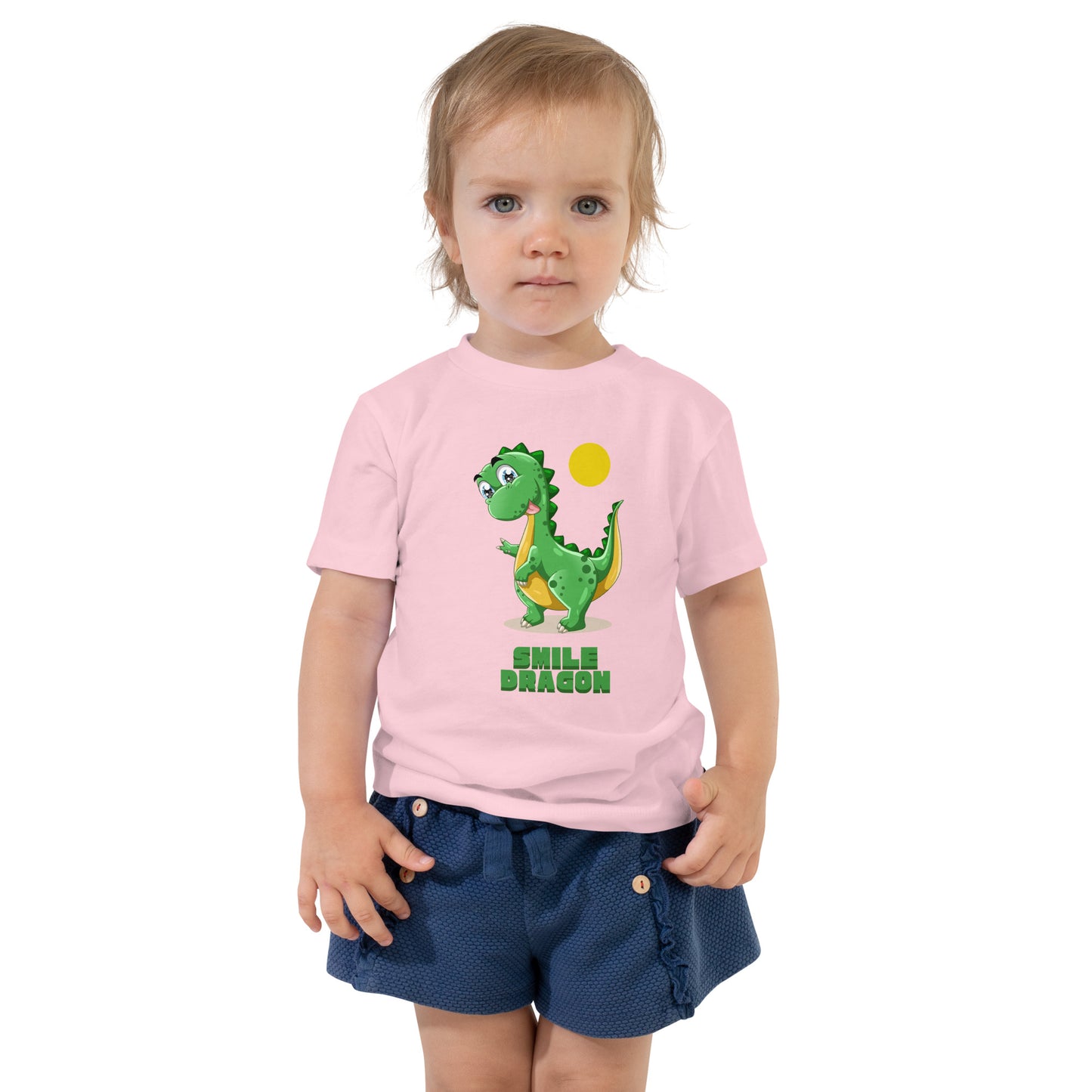 Adorable Round Neck Graphic Printed T-shirt for toddlers