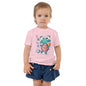 Pretty Round Neck Graphic Printed T-shirt for toddlers