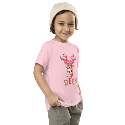 Adorable Round Neck Graphic Printed T-shirt for toddlers