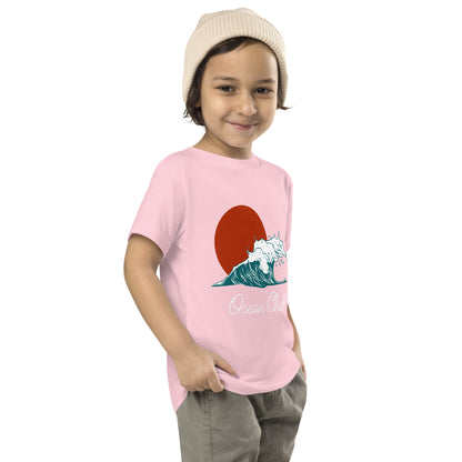 Pretty Round Neck Graphic Printed T-shirt for toddlers