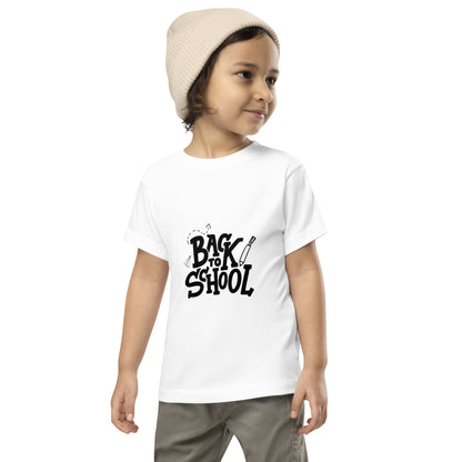 Cute Graphic Printed  Short Sleeve Tee for Toddlers