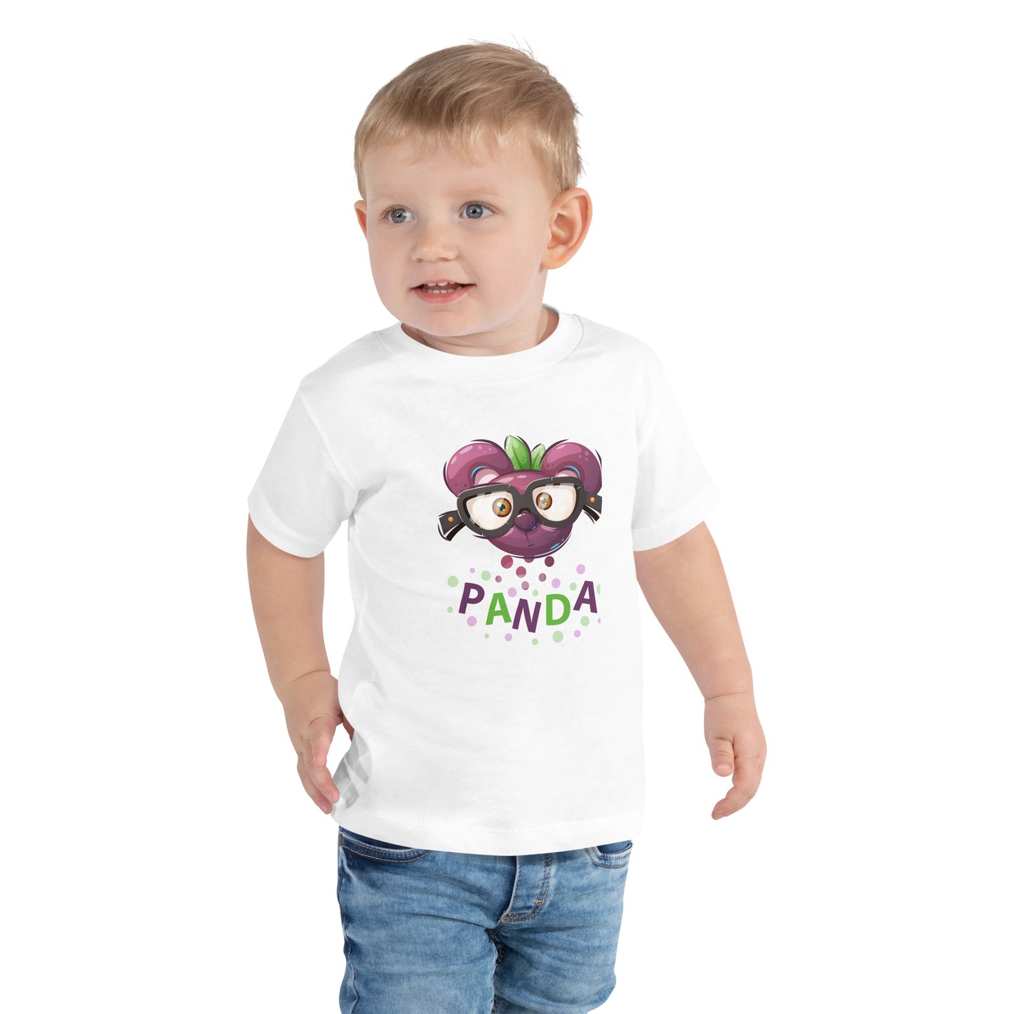 Cute Round Neck Graphic Printed T-shirt for toddlers