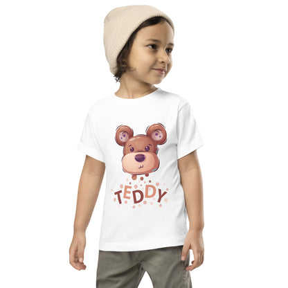 Cute Round Neck Graphic Printed T-shirt for toddlers