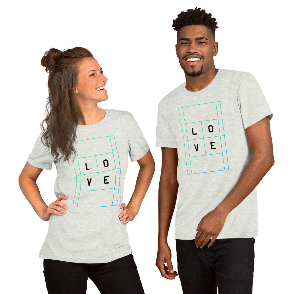 Love Graphic Printed T-shirt for men and women