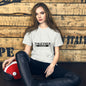 Classic Round Neck Graphic Printed T-shirt for Women