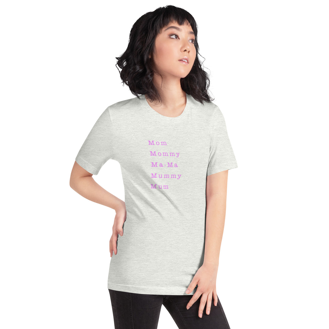 Cute Mommy Graphic Printed T-shirt
