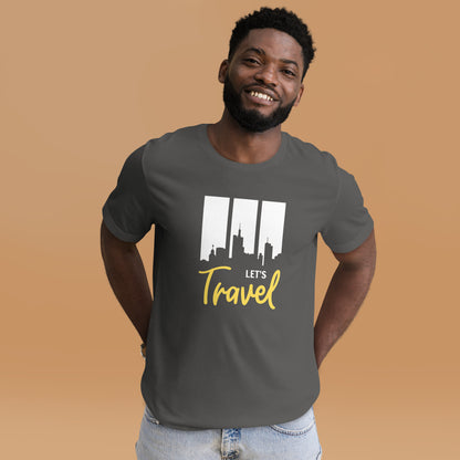 Cool Graphic Printed T-shirt for Travelling (Unisex)