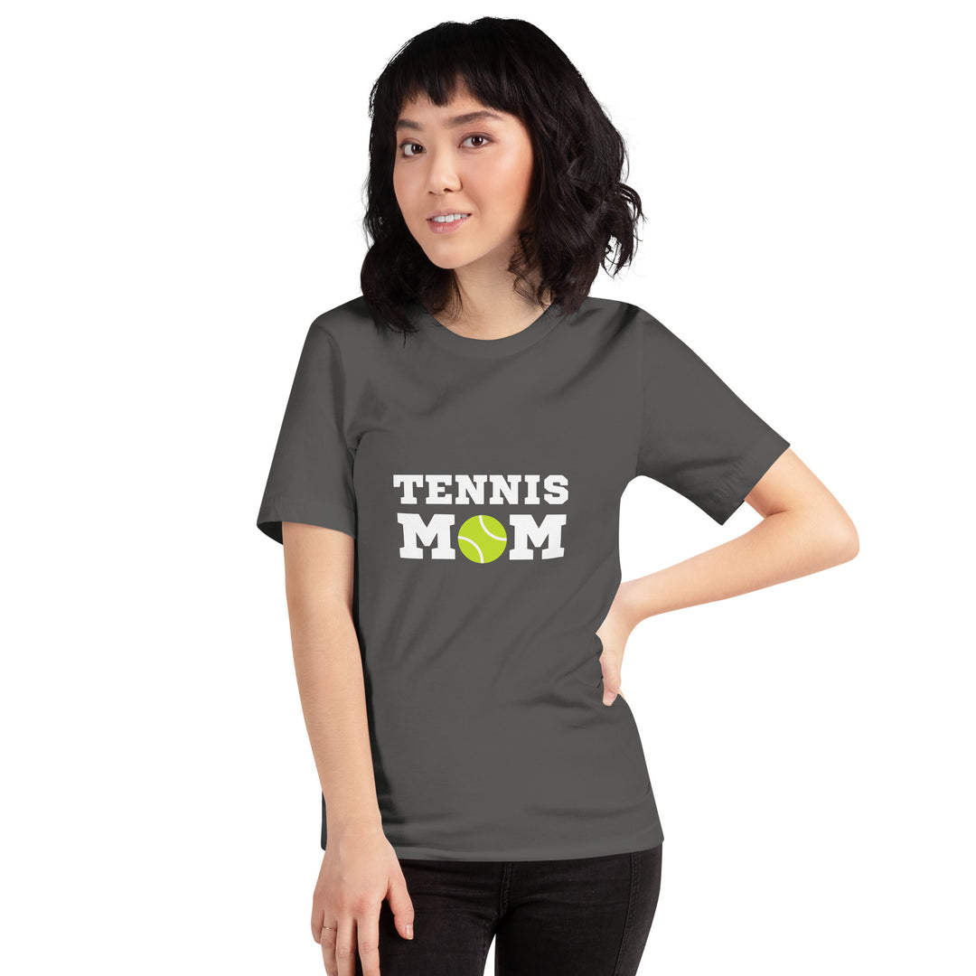 Classic Tennis Mom Printed T-shirt