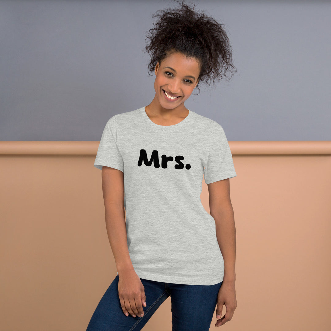 Cool Graphic Printed T-shirt for Women (For Couples)