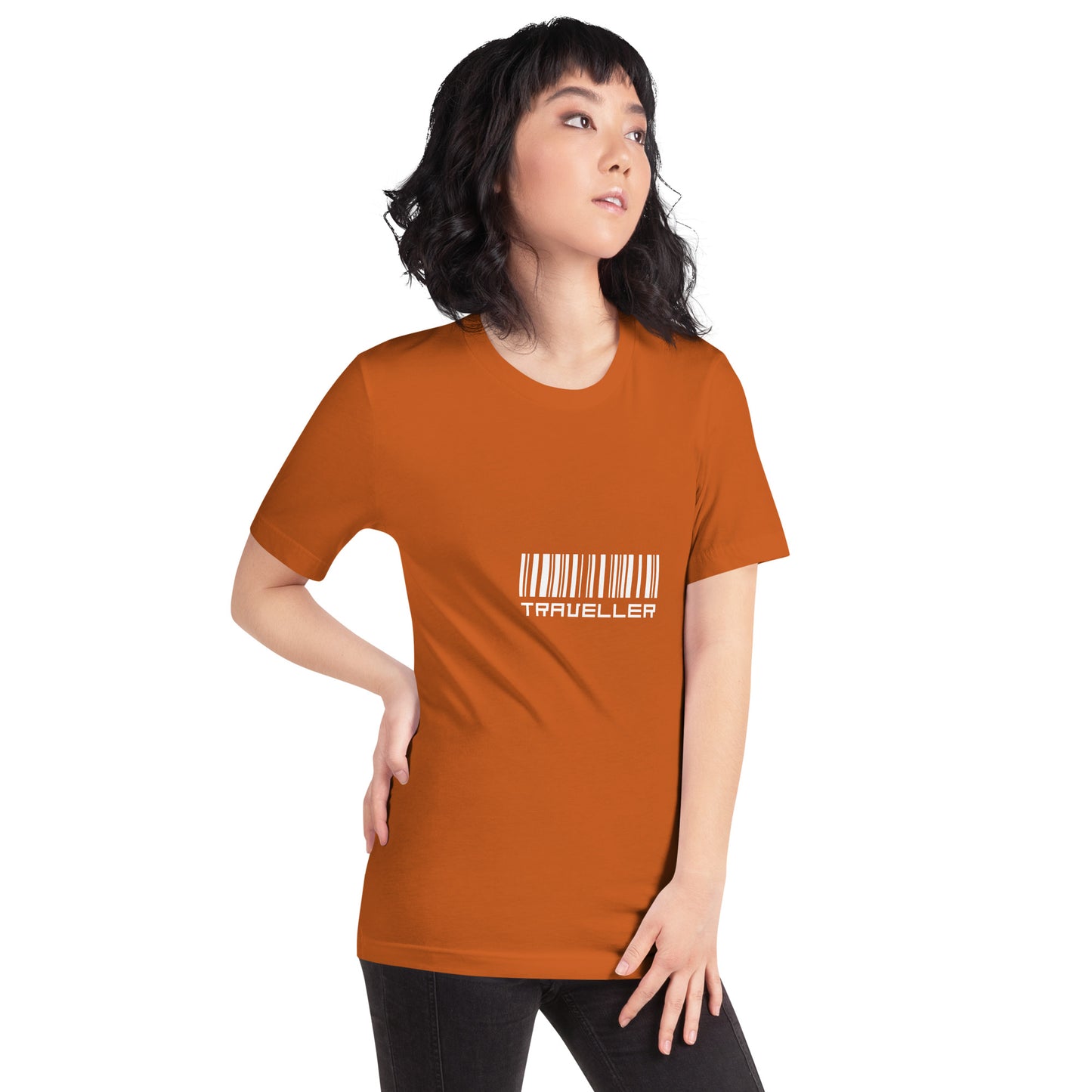 Round Neck Printed T-shirt for Travelling (Unisex)