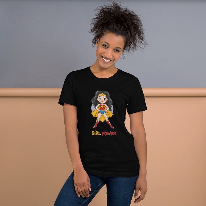 Graphic Printed Super Women T-shirt