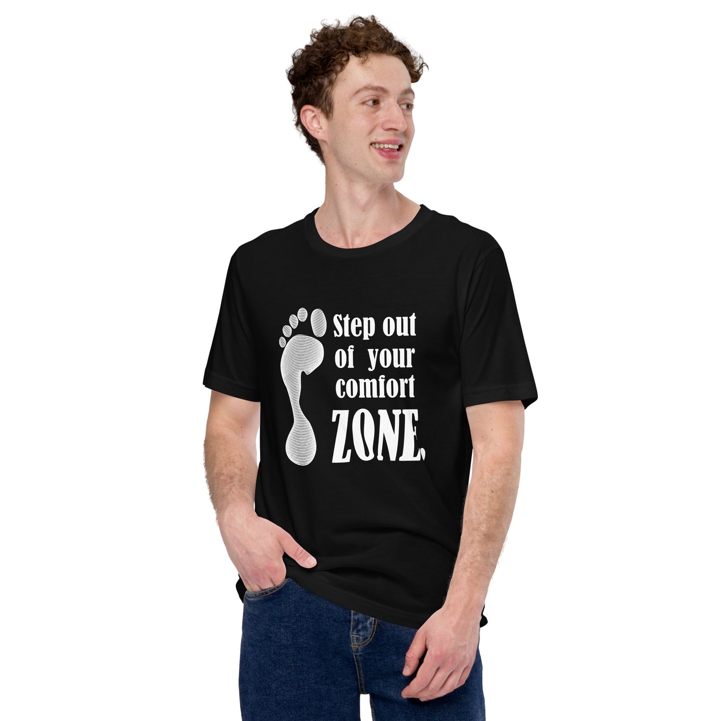 Casual Round Neck Motivational T-shirt for both Men and Women