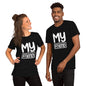 Unisex Casual Graphic Printed T-shirt for Friends