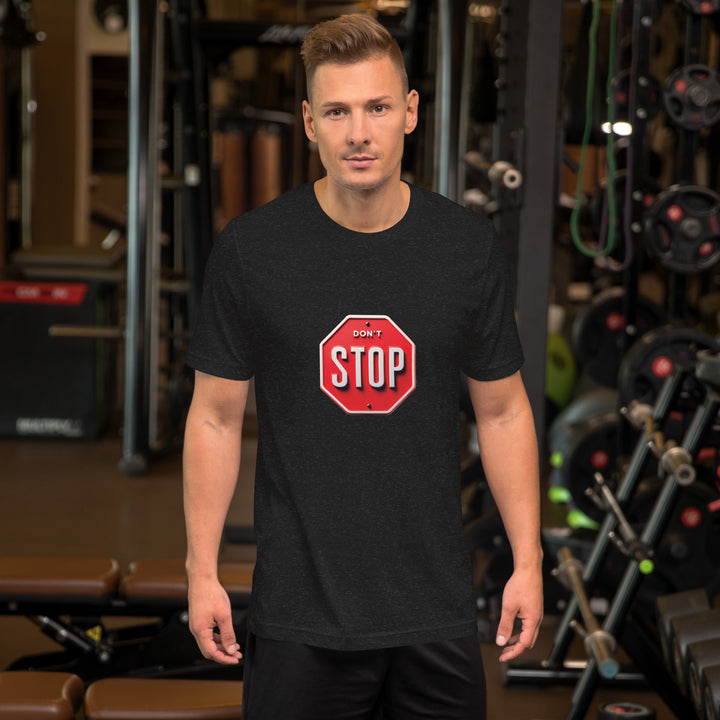 Classic Don't Stop Graphic T-shirt - Men and women Tshirts