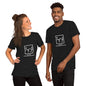 Overpowered Employee Casual T-shirt for Men and Women