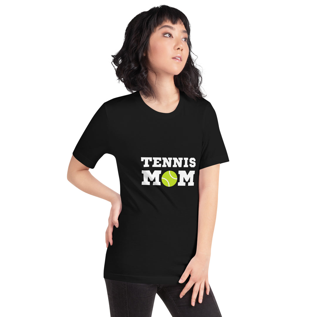 Classic Tennis Mom Printed T-shirt