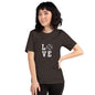 Cute Round Neck Sporty Round Neck T-shirt