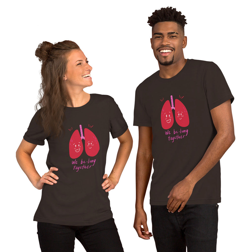 Cute Love Graphic Printed T-shirt for for both Men and Women