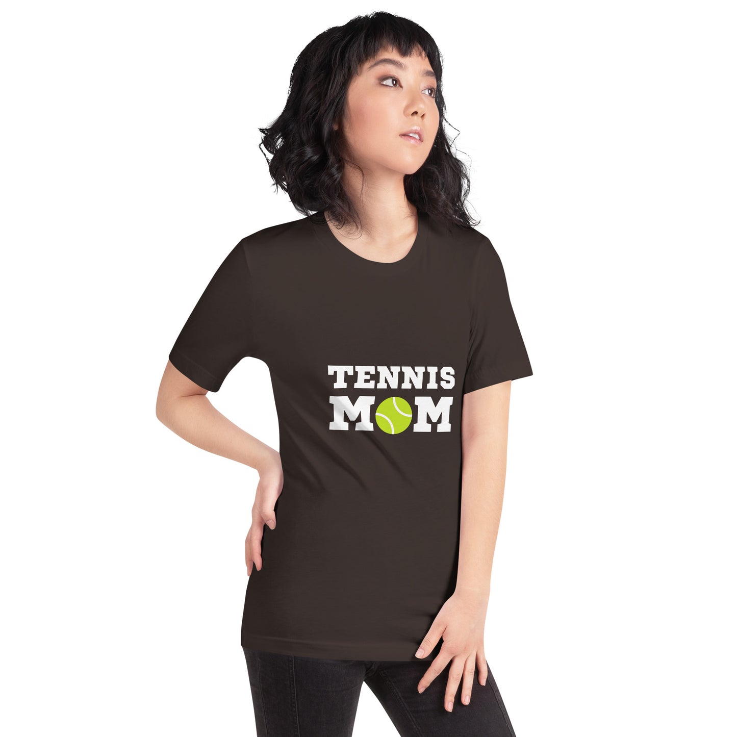 Classic Tennis Mom Printed T-shirt