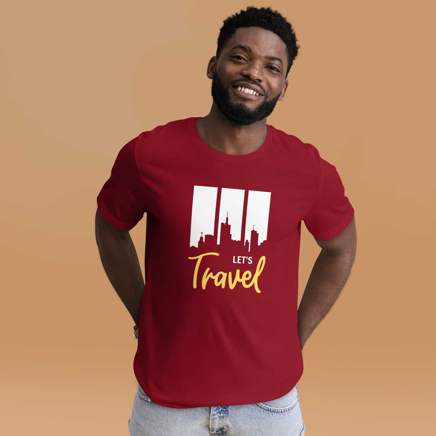 Cool Graphic Printed T-shirt for Travelling (Unisex)