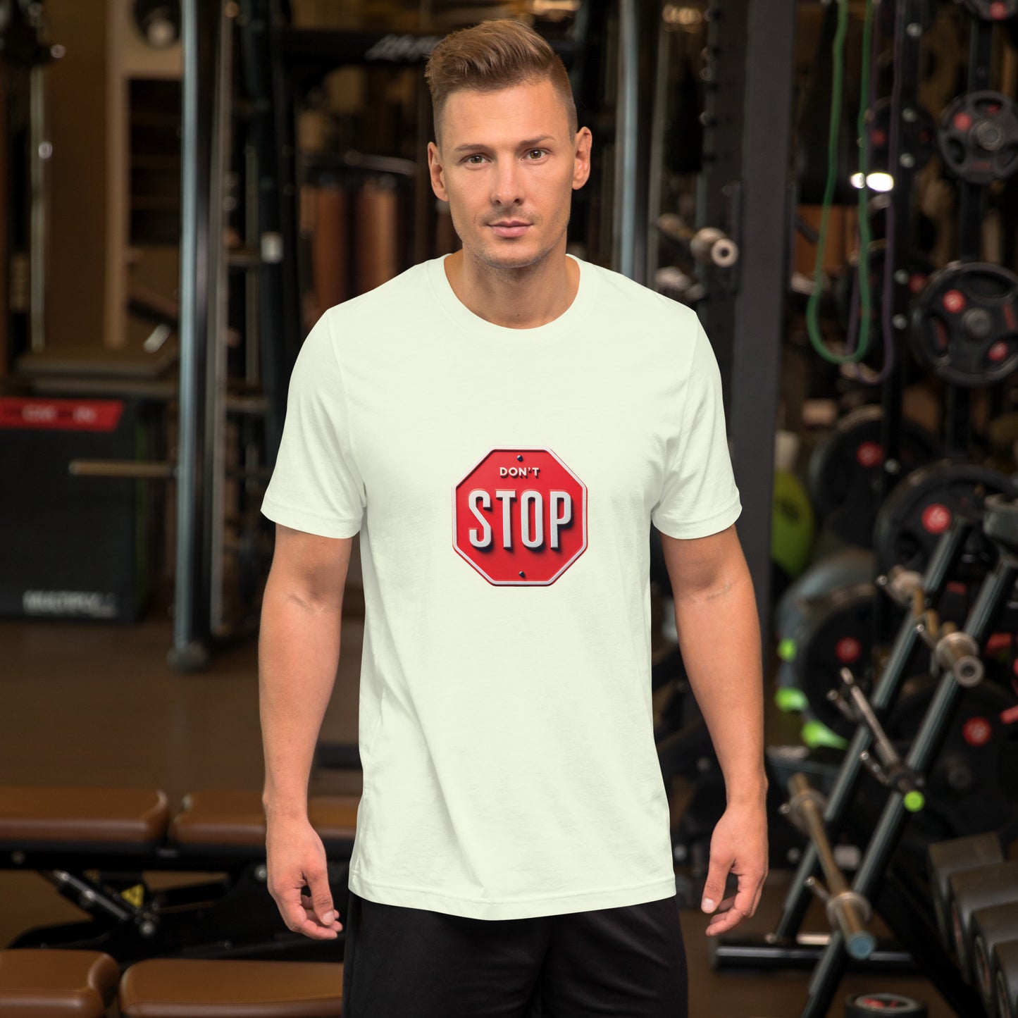 Classic Don't Stop Graphic T-shirt - Men and women Tshirts