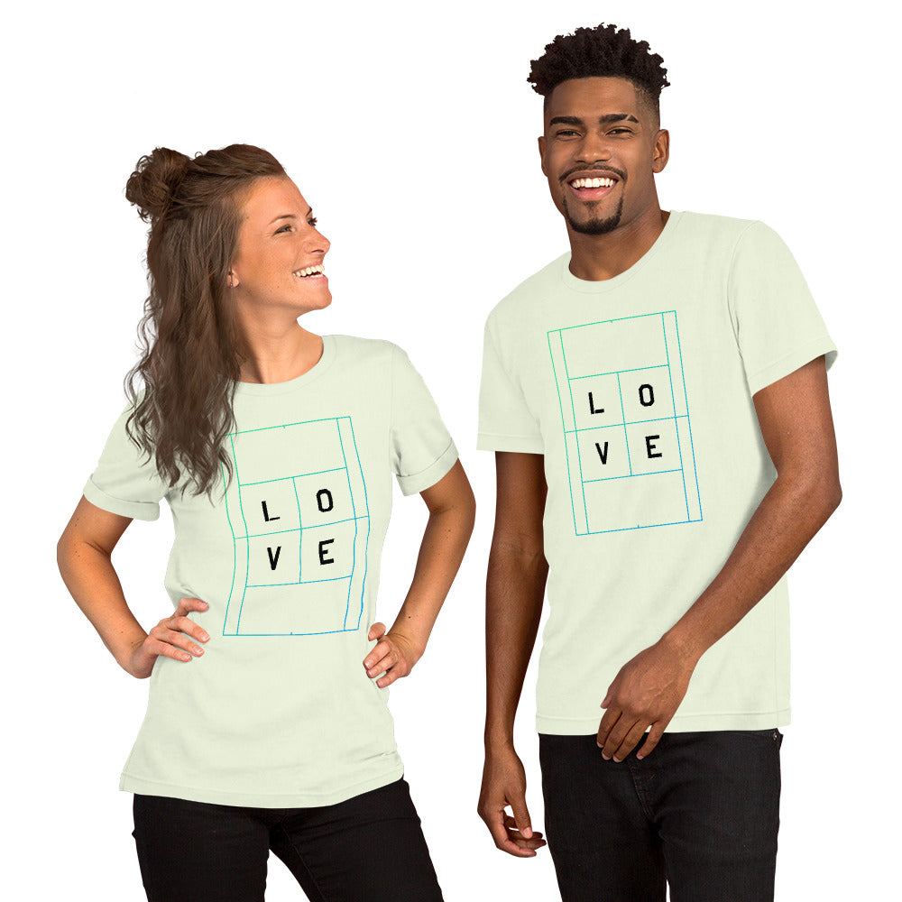 Love Graphic Printed T-shirt for men and women