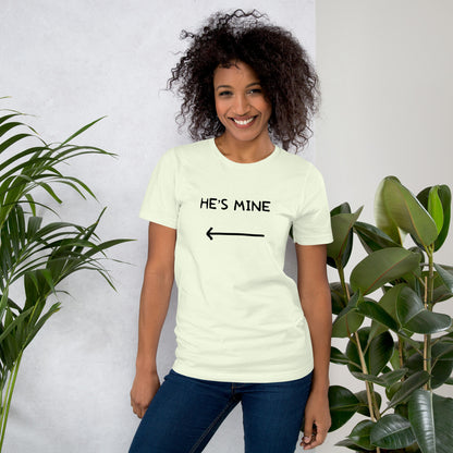 Graphic Printed T-shirt for Women (For Couples)