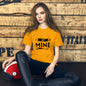 Cute Round Neck Graphic Printed T-shirt for Women