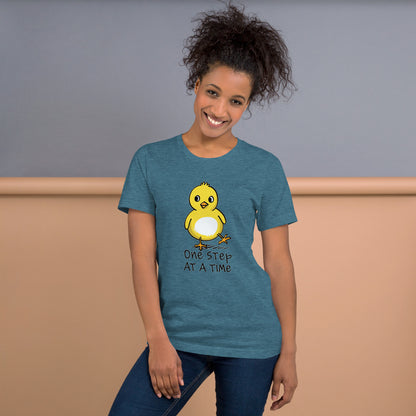 Cute Graphic Printed Tweety Girl  T-shirt