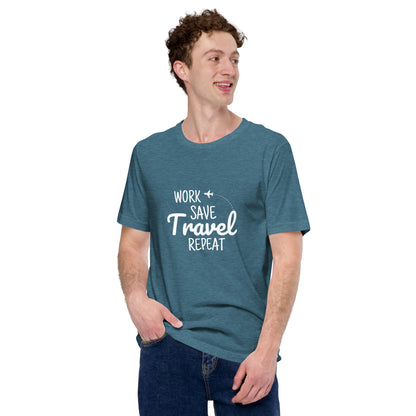 Cool Printed T-shirt for Travelling (Unisex)