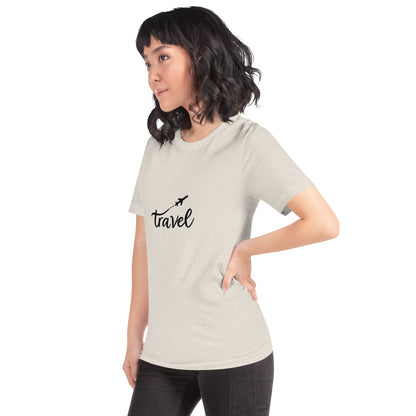 Classy Round Neck Travel T-shirt