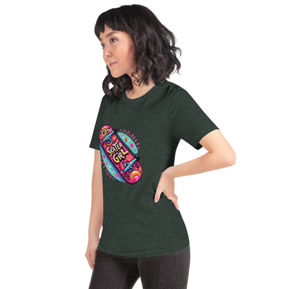 Graphic Printed Skater Girl  T-shirt