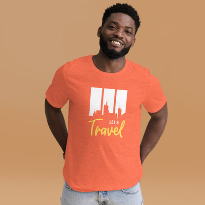 Cool Graphic Printed T-shirt for Travelling (Unisex)