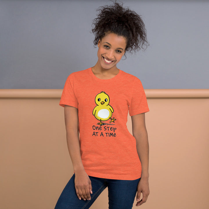 Cute Graphic Printed Tweety Girl  T-shirt